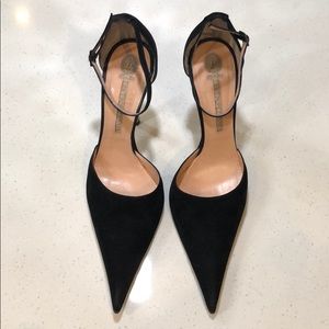 Couture Les Tropeziennes- Black Suede Heels
